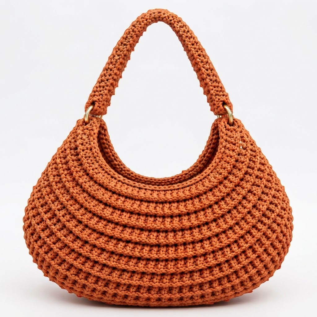 Crochet Shoulder Bag free 3D printable STL