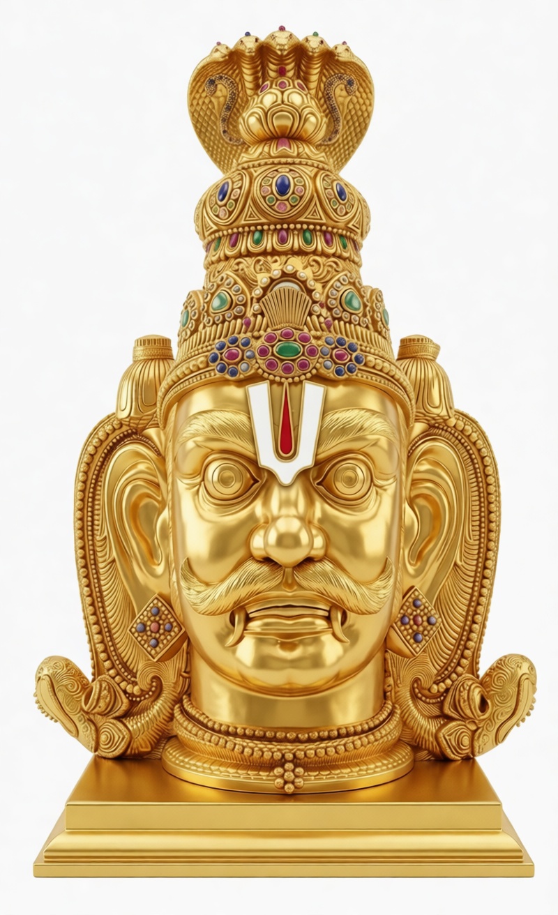 Lord Vishnu Sheshashayi Bust free 3D printable STL