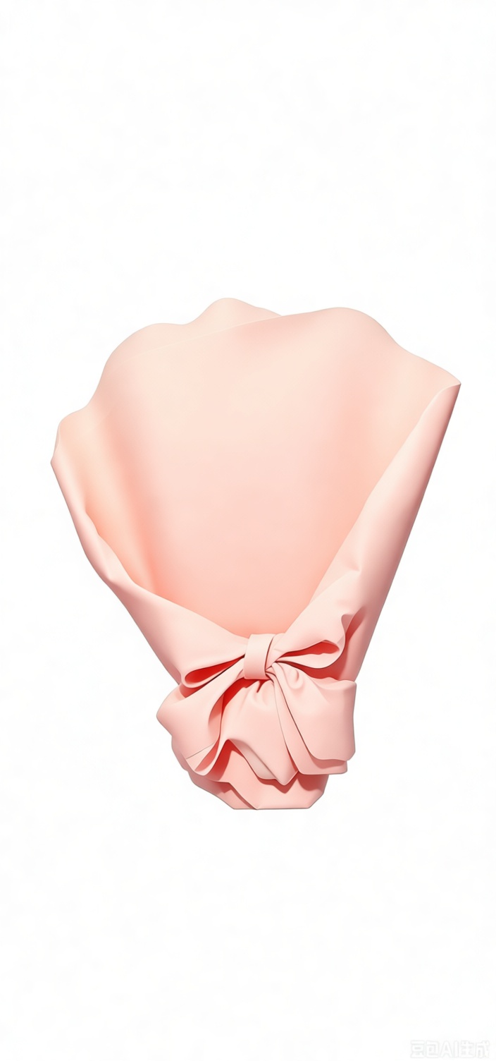 Pink Fabric Bow Sculpture free 3D printable STL