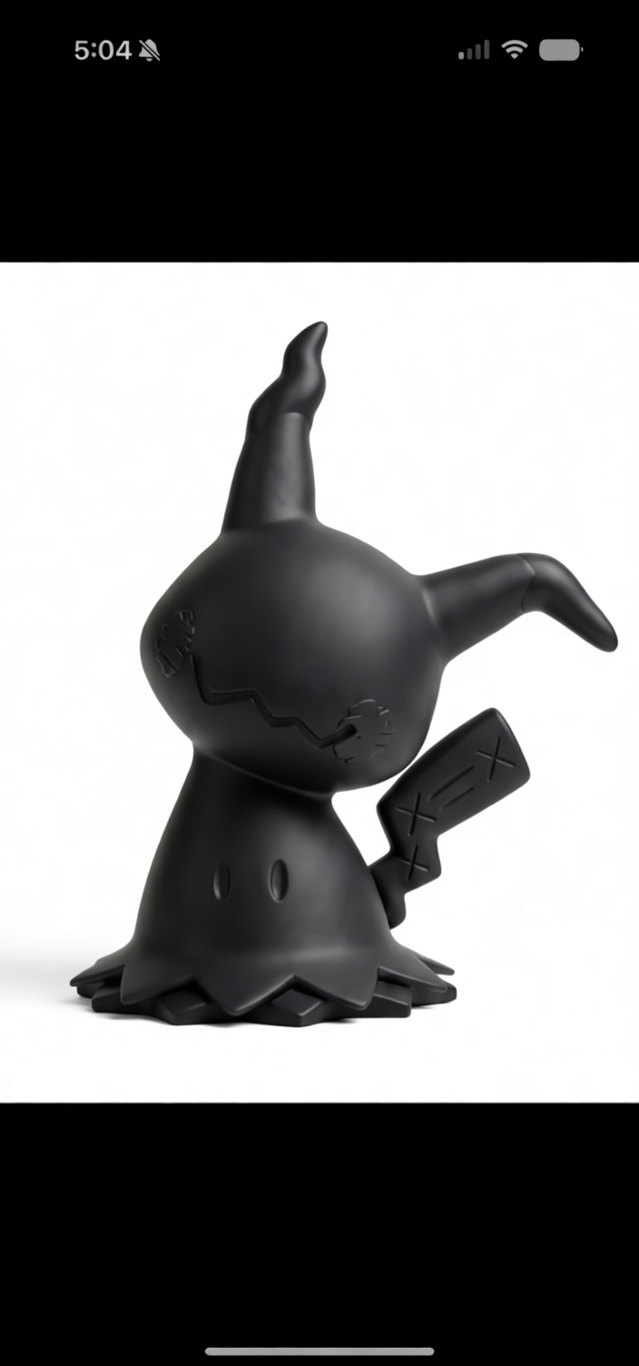 Mimikyu Figurine free 3D printable STL