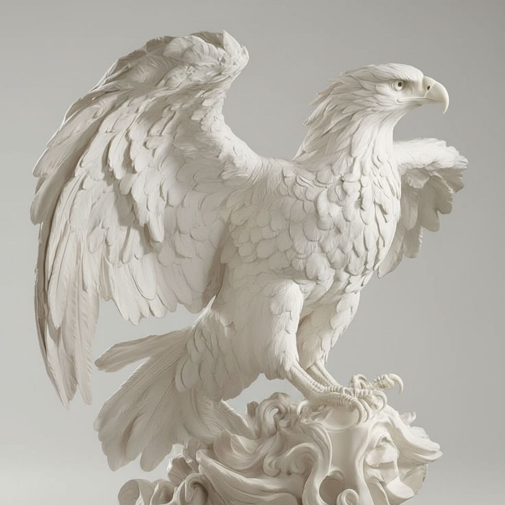 Eagle Sculpture free 3D printable STL