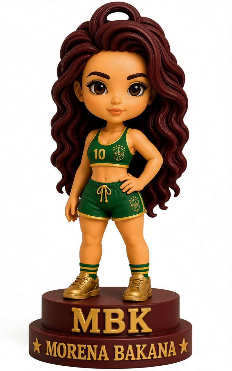 Morena Bakana Figurine free 3D printable STL