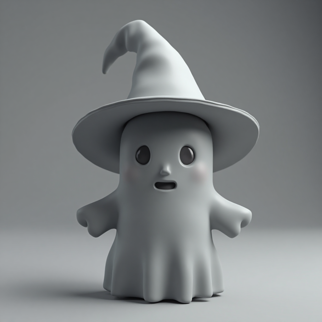 Halloween Ghost Figurine free 3D printable STL