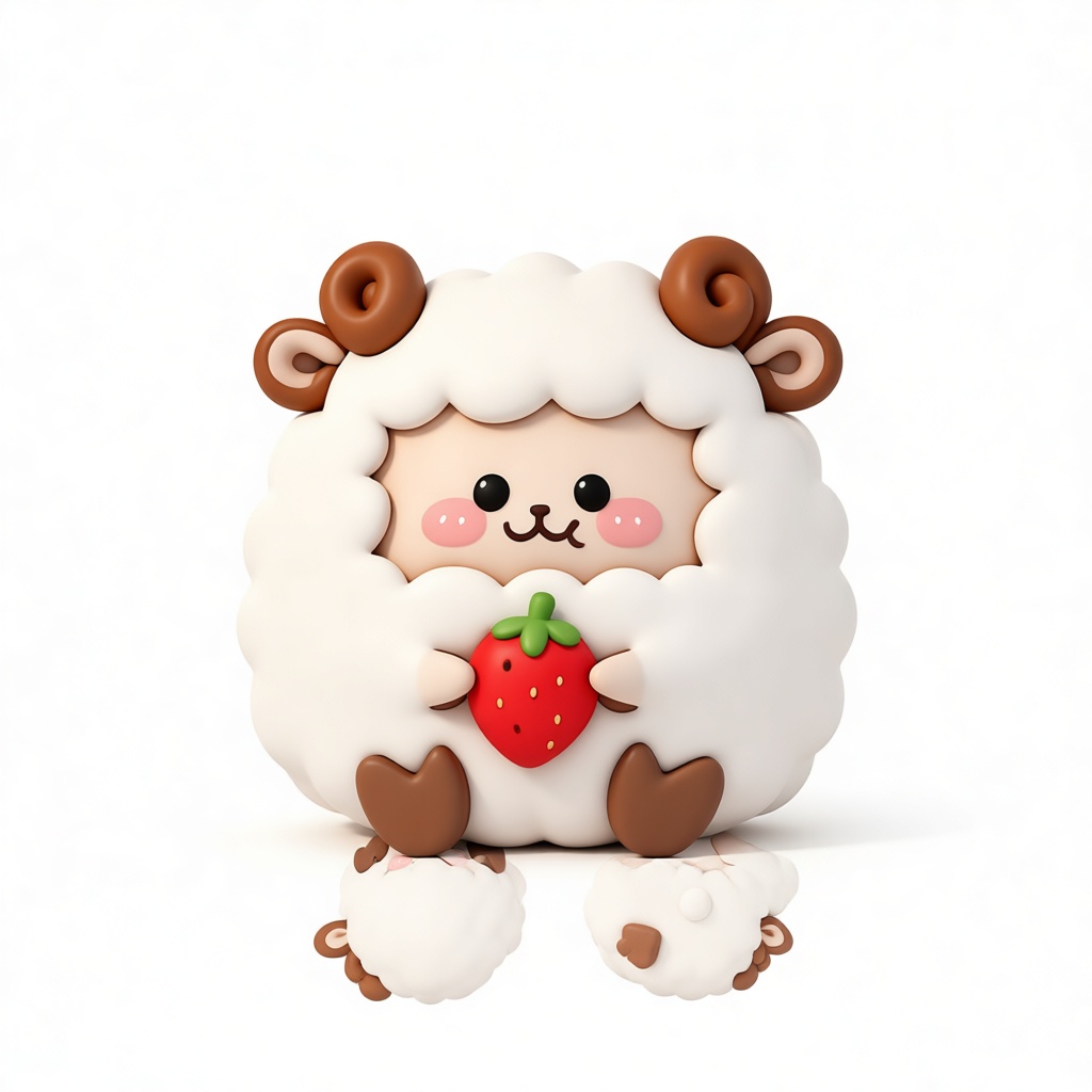 Cute Ram Figurine free 3D printable STL