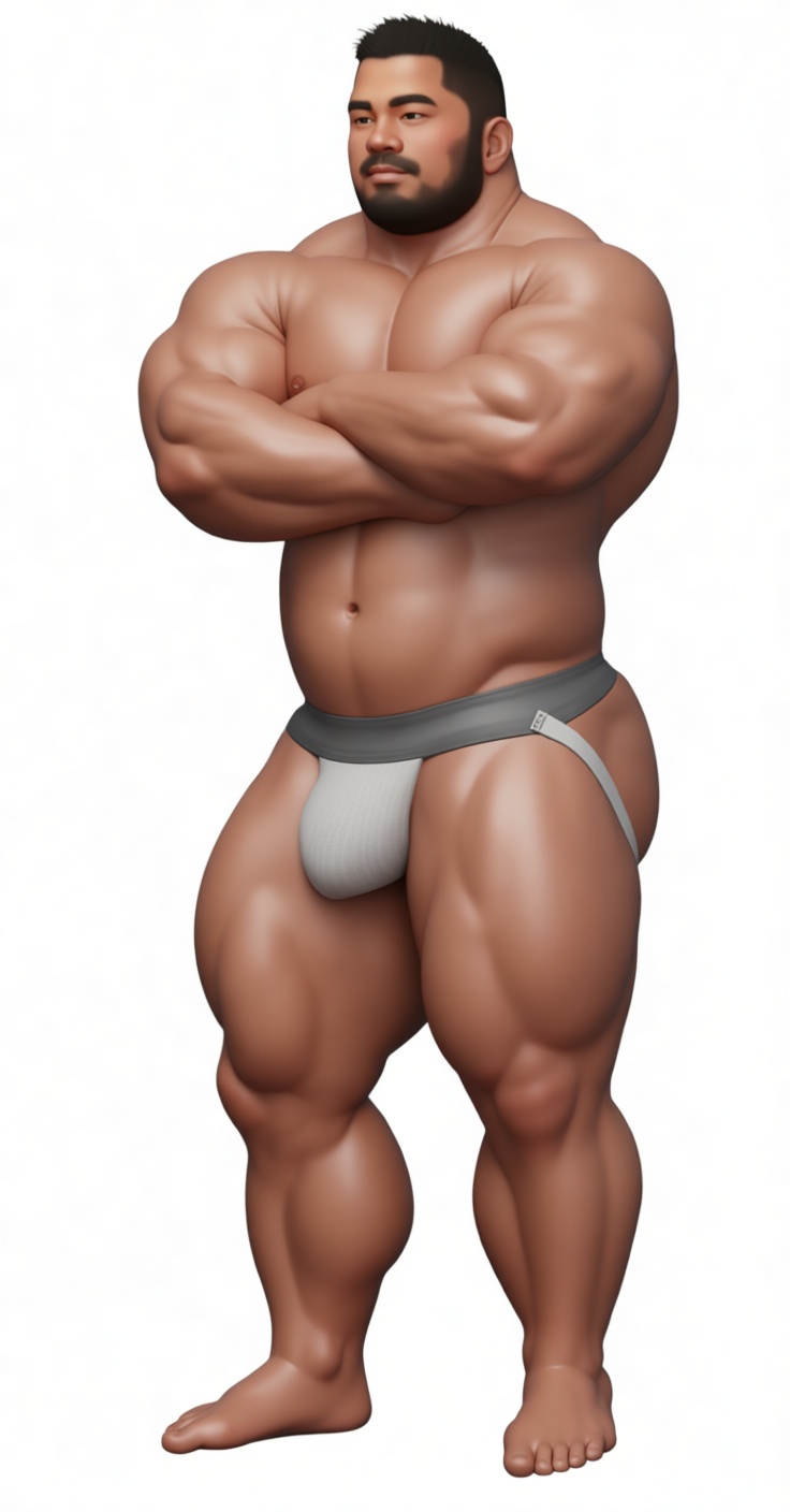 Muscular Man Figurine free 3D printable STL
