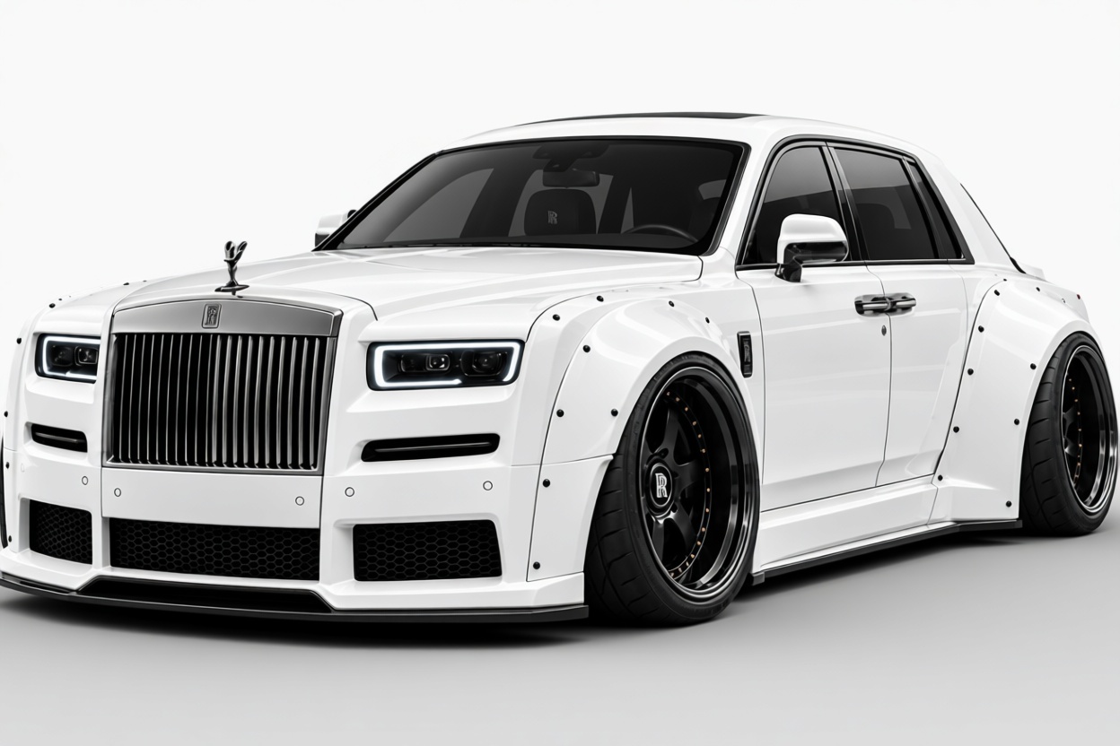 Rolls-Royce Phantom Widebody Model free 3D printable STL