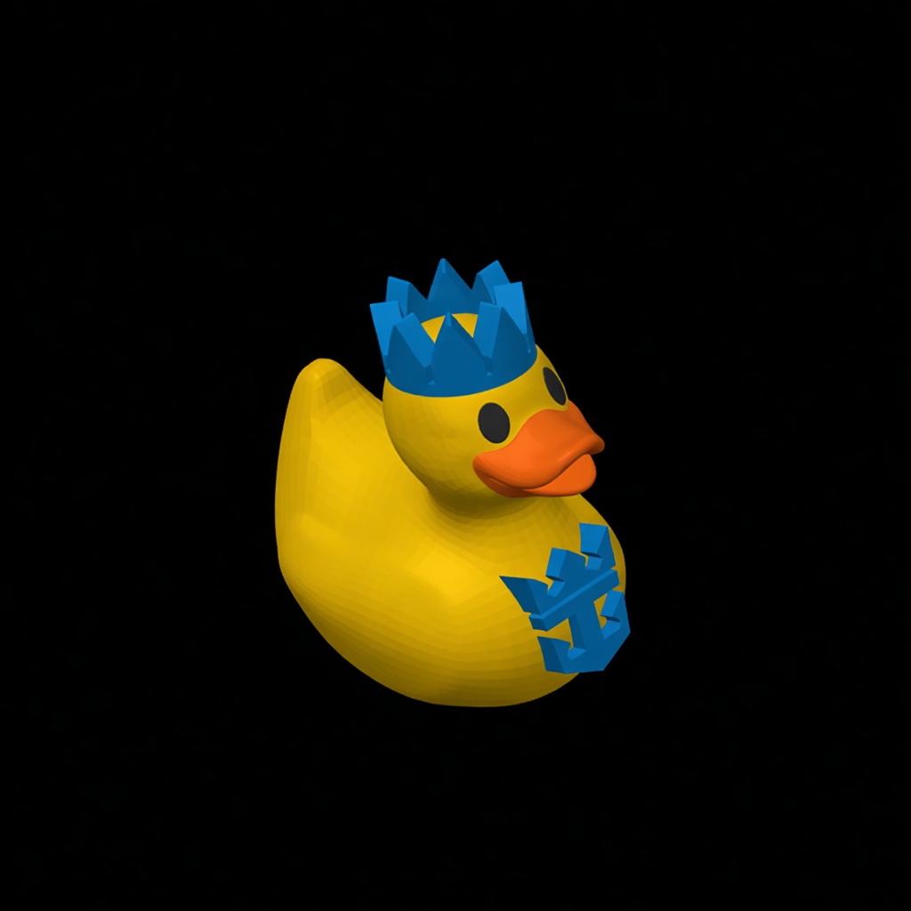 Rubber Duck Figurine free 3D printable STL
