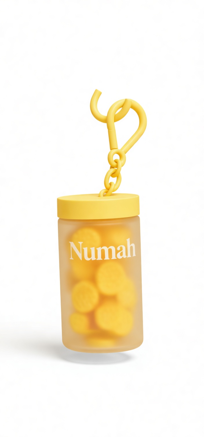 Numah Cookie Jar Keychain free 3D printable STL