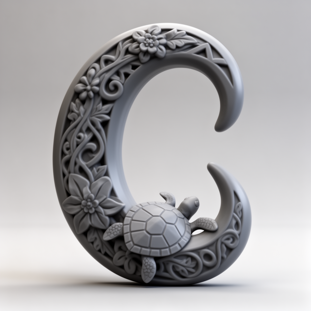 Chamorro Tribal Hook Sculpture free 3D printable STL