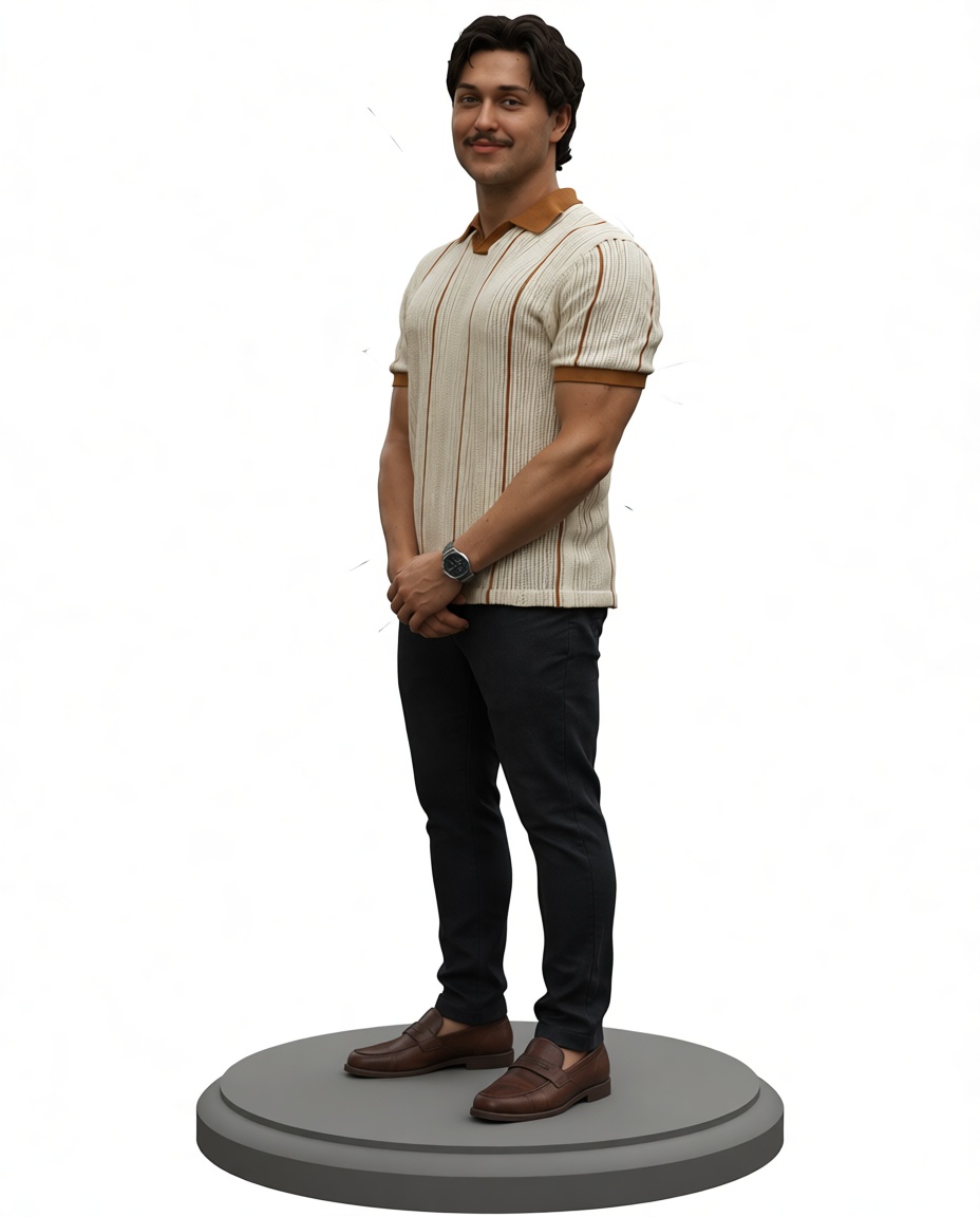 Casual Man Figurine free 3D printable STL