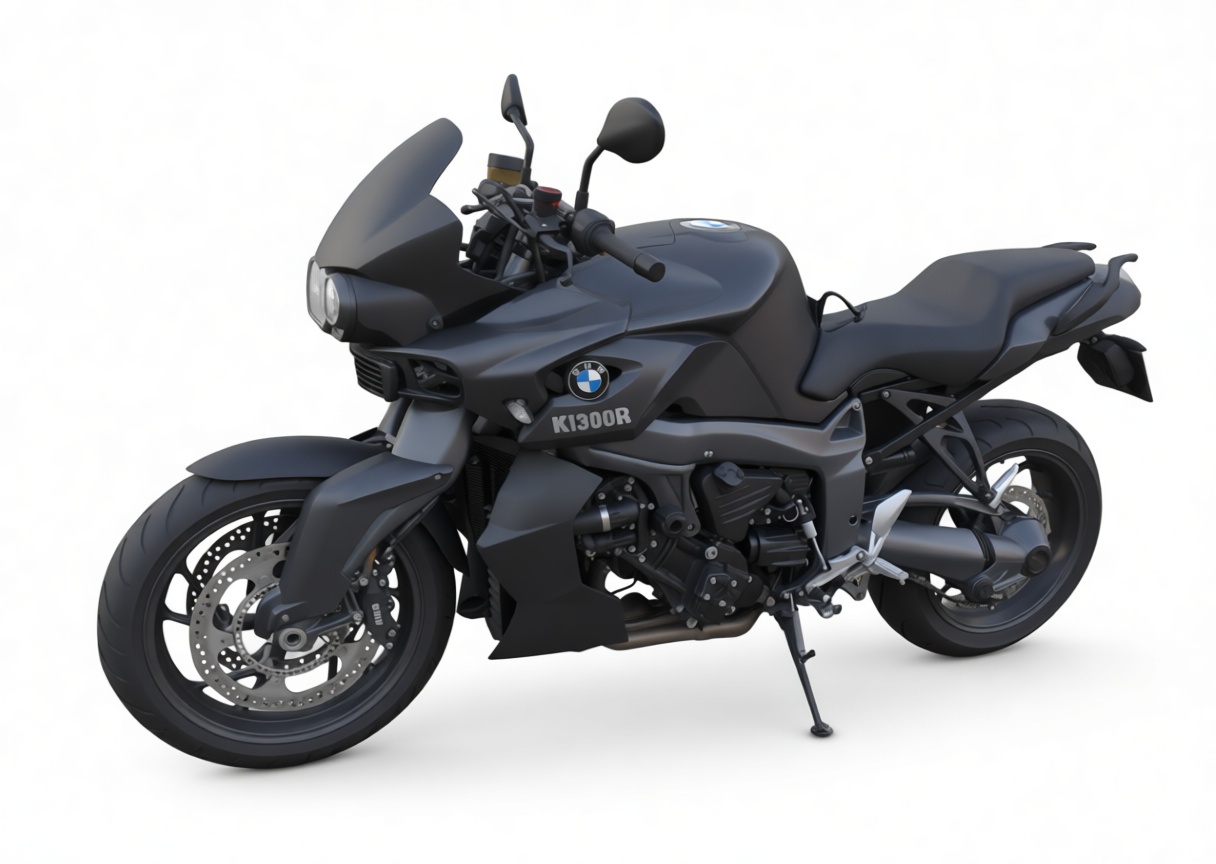 BMW K1300R Motorcycle Model free 3D printable STL