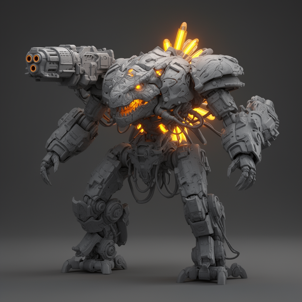 Tyrannofex Siege Tank Model free 3D printable STL