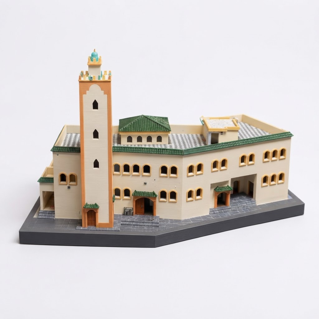 Moroccan Kasbah Model free 3D printable STL