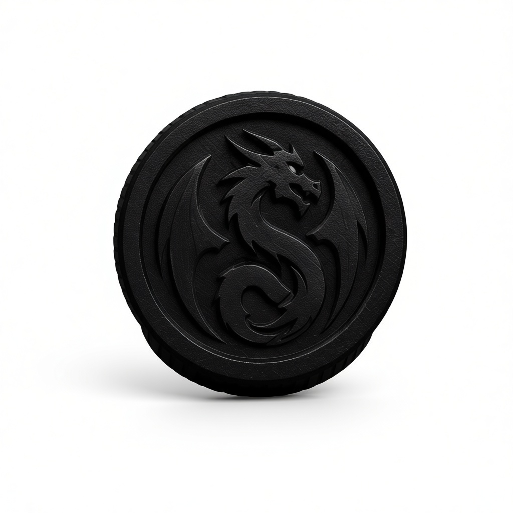 Dragon Emblem Coin free 3D printable STL