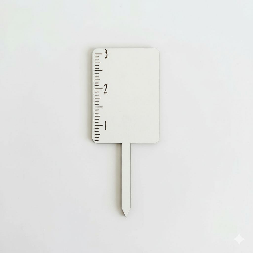 Plant Marker Ruler free 3D printable STL