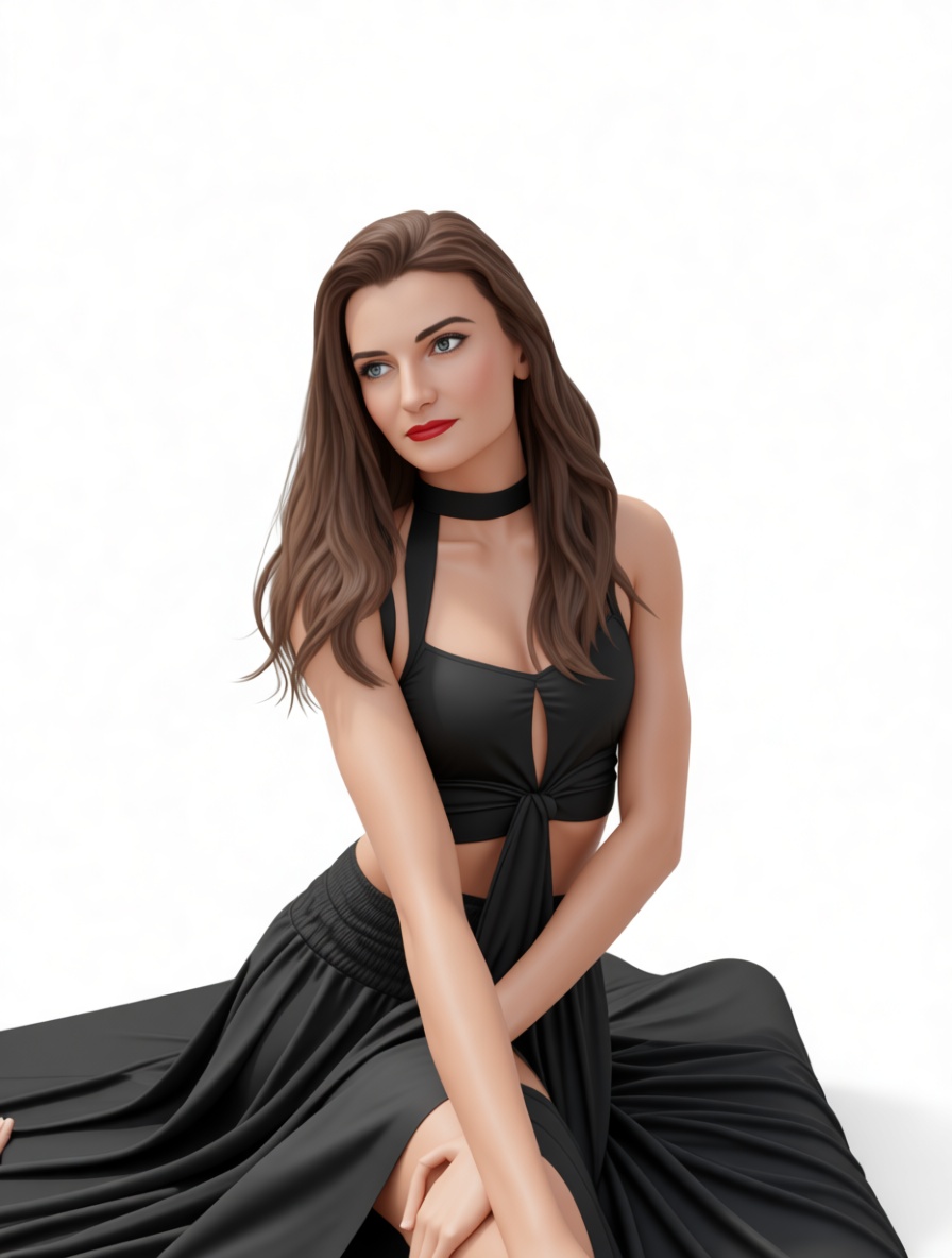 Elegant Woman Figurine free 3D printable STL