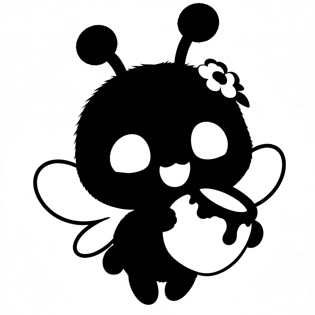Cute Bee Figurine free 3D printable STL