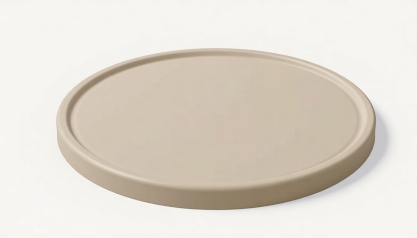 Round Display Base free 3D printable STL