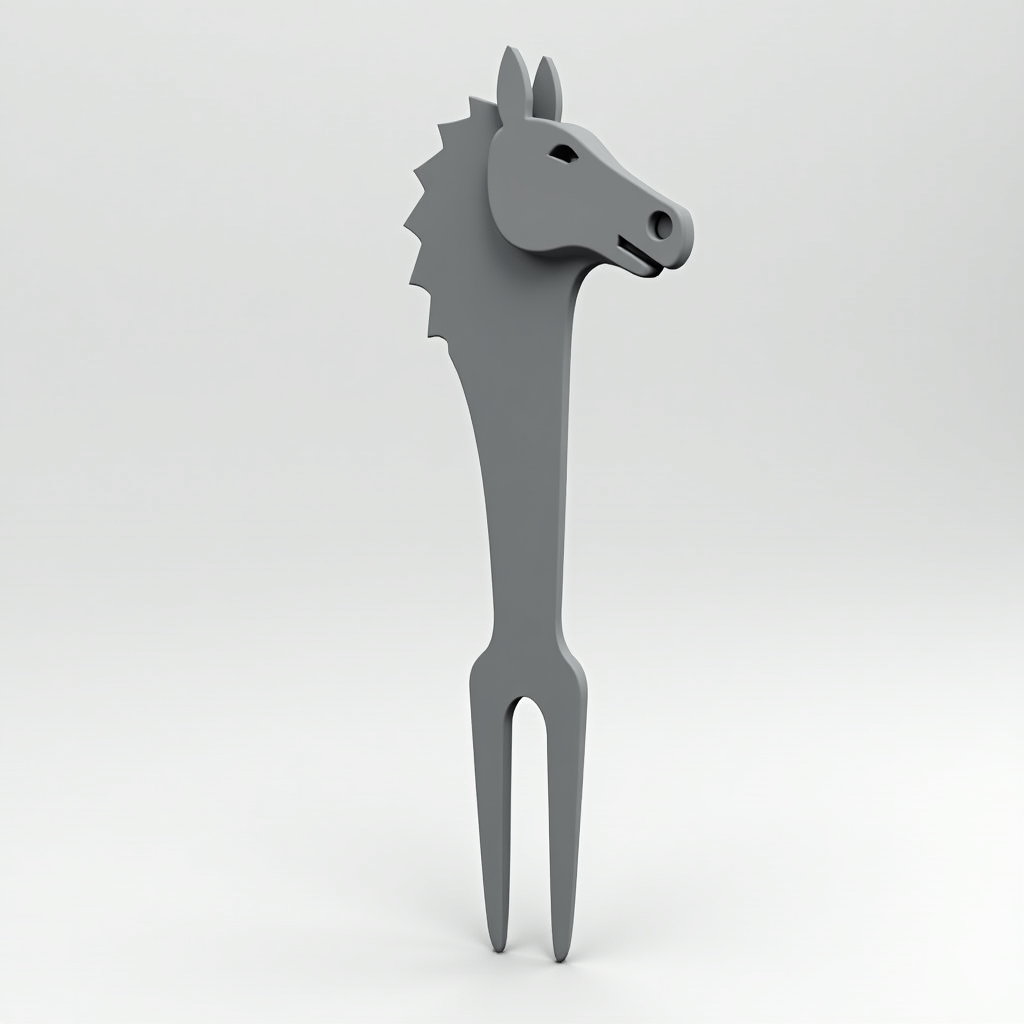 Horse Head Divot Tool free 3D printable STL