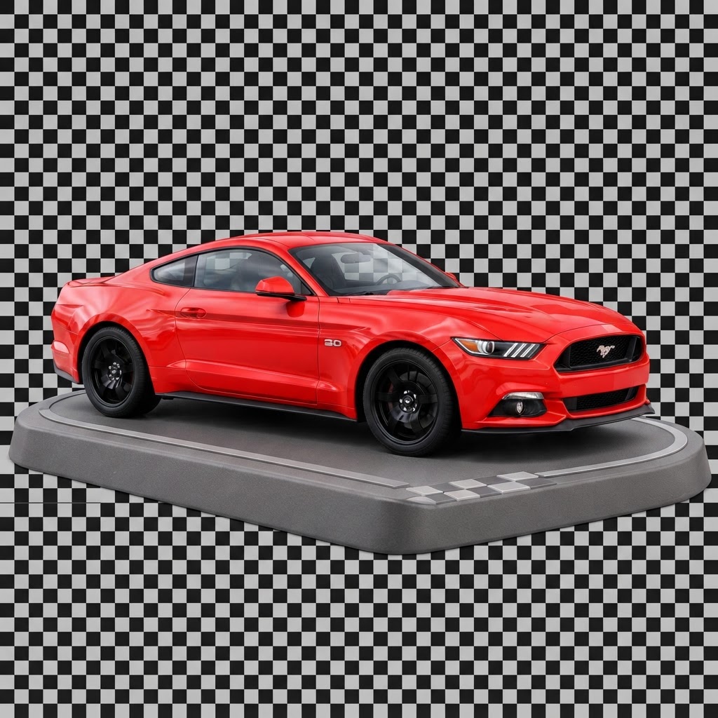 Ford Mustang GT Model free 3D printable STL