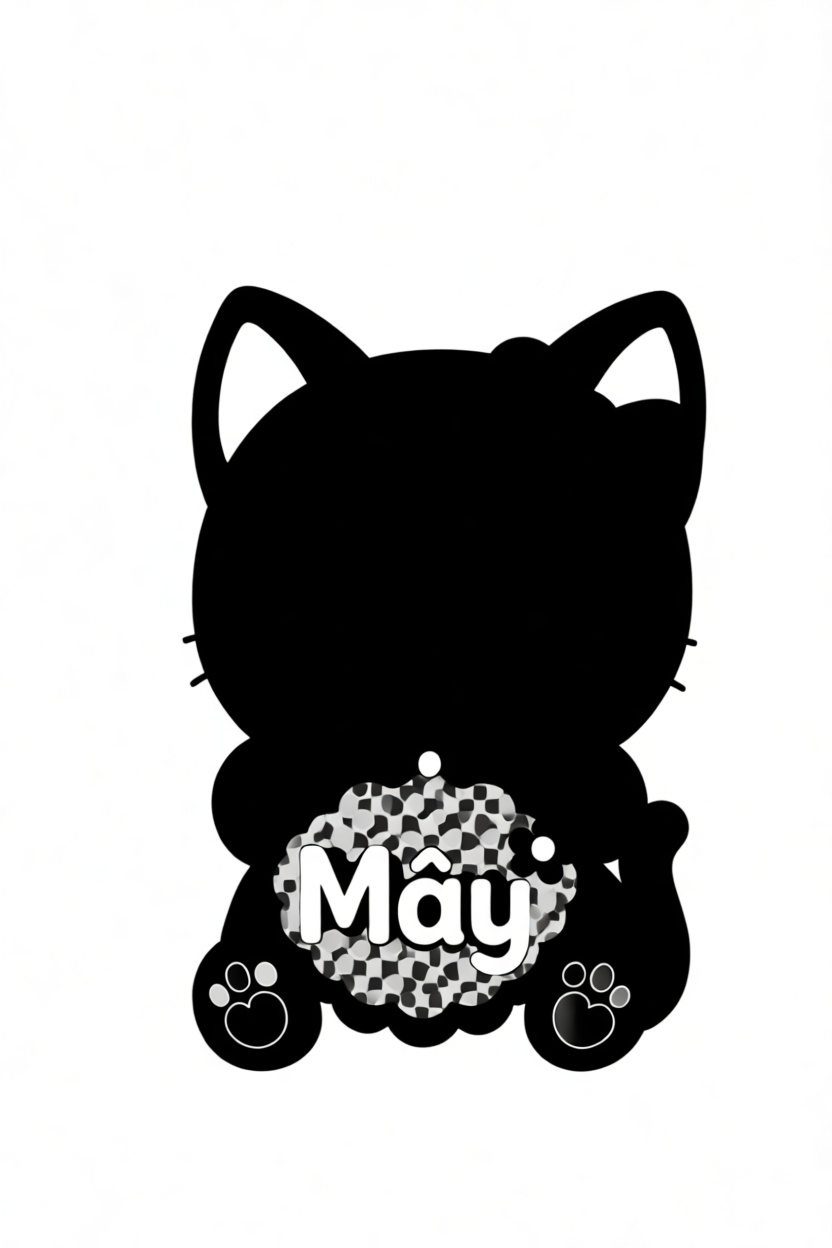 Hello Kitty Keychain free 3D printable STL