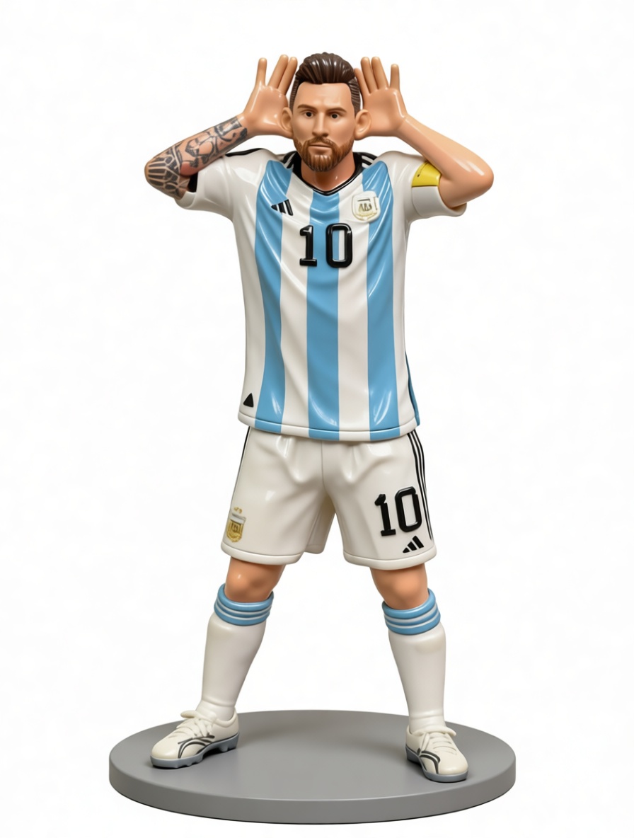 Lionel Messi Figurine free 3D printable STL