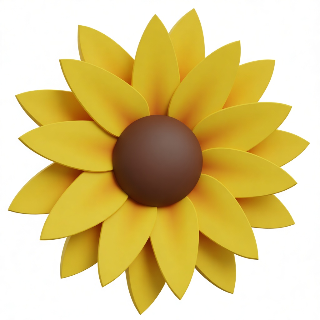 Sunflower Wall Art free 3D printable STL