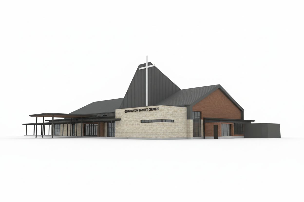Contemporary Church Design free 3D printable STL