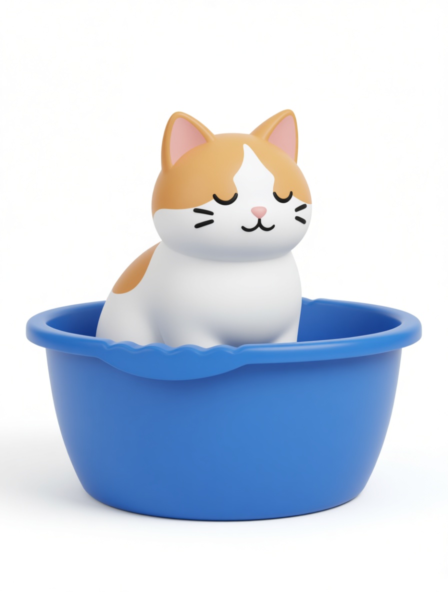 Calico Cat Figurine free 3D printable STL