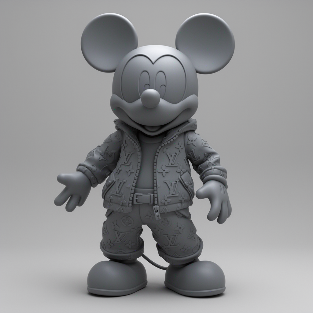 Mickey Mouse Figurine free 3D printable STL