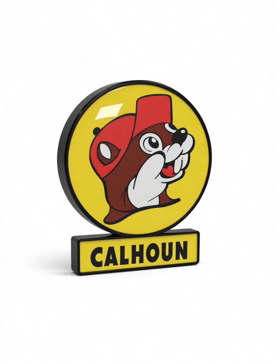Calhoun Beavers Logo free 3D printable STL