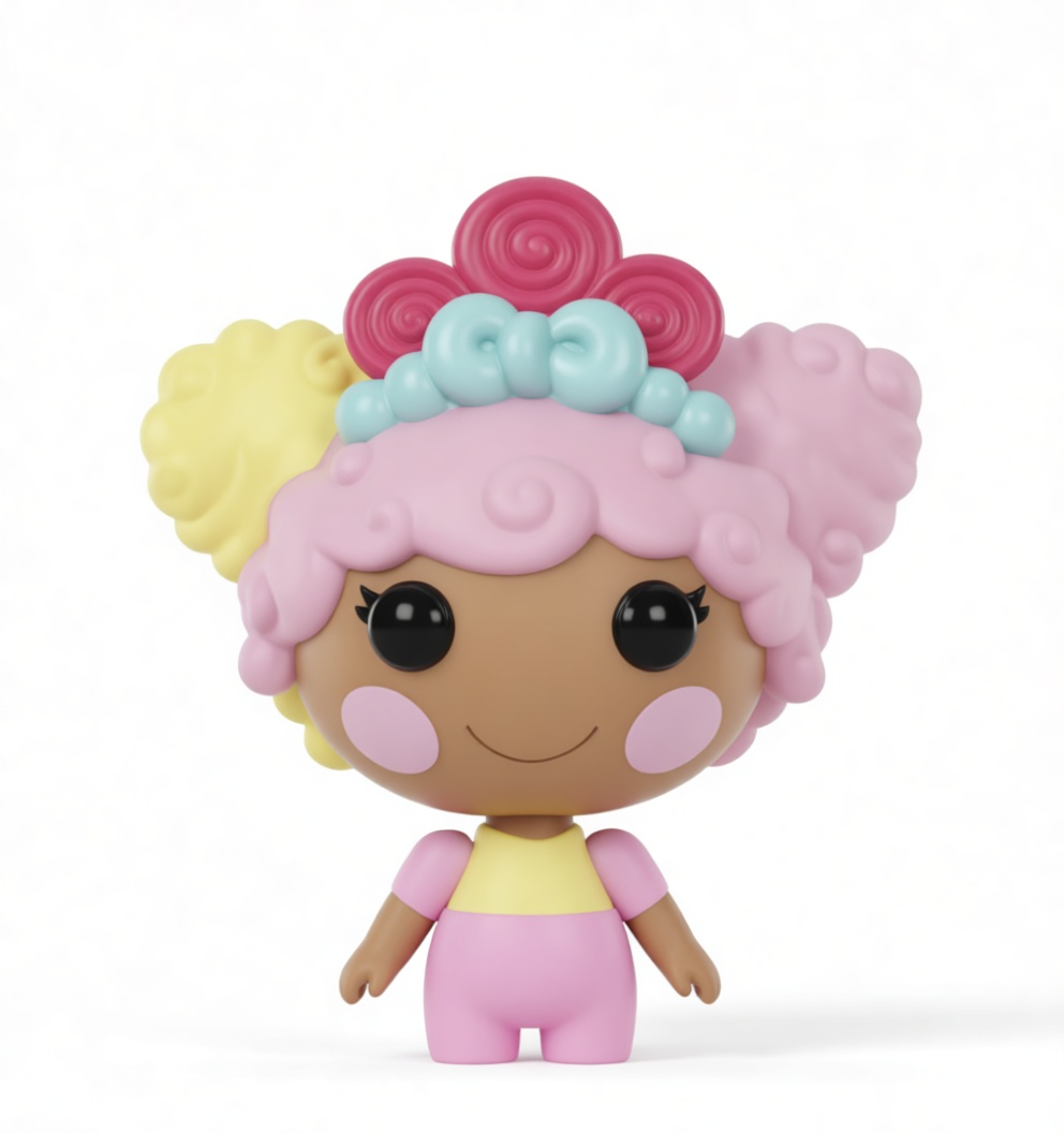 Lalaloopsy Doll Figurine free 3D printable STL