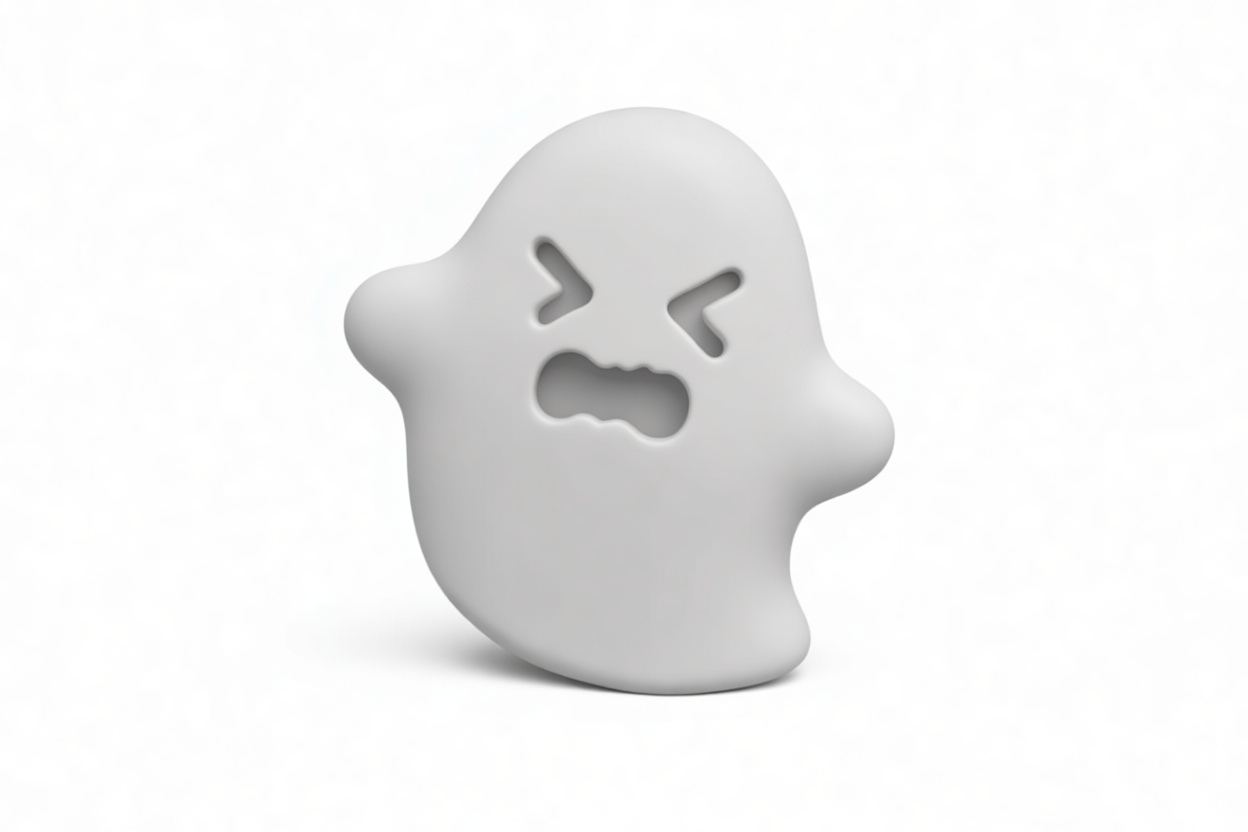 Angry Ghost Figurine free 3D printable STL