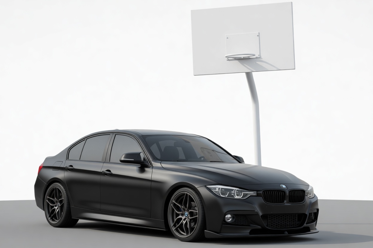 BMW 3 Series Sedan Model free 3D printable STL