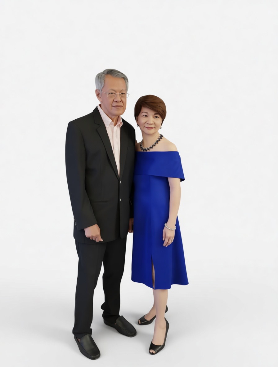 Elegant Couple Figurine free 3D printable STL