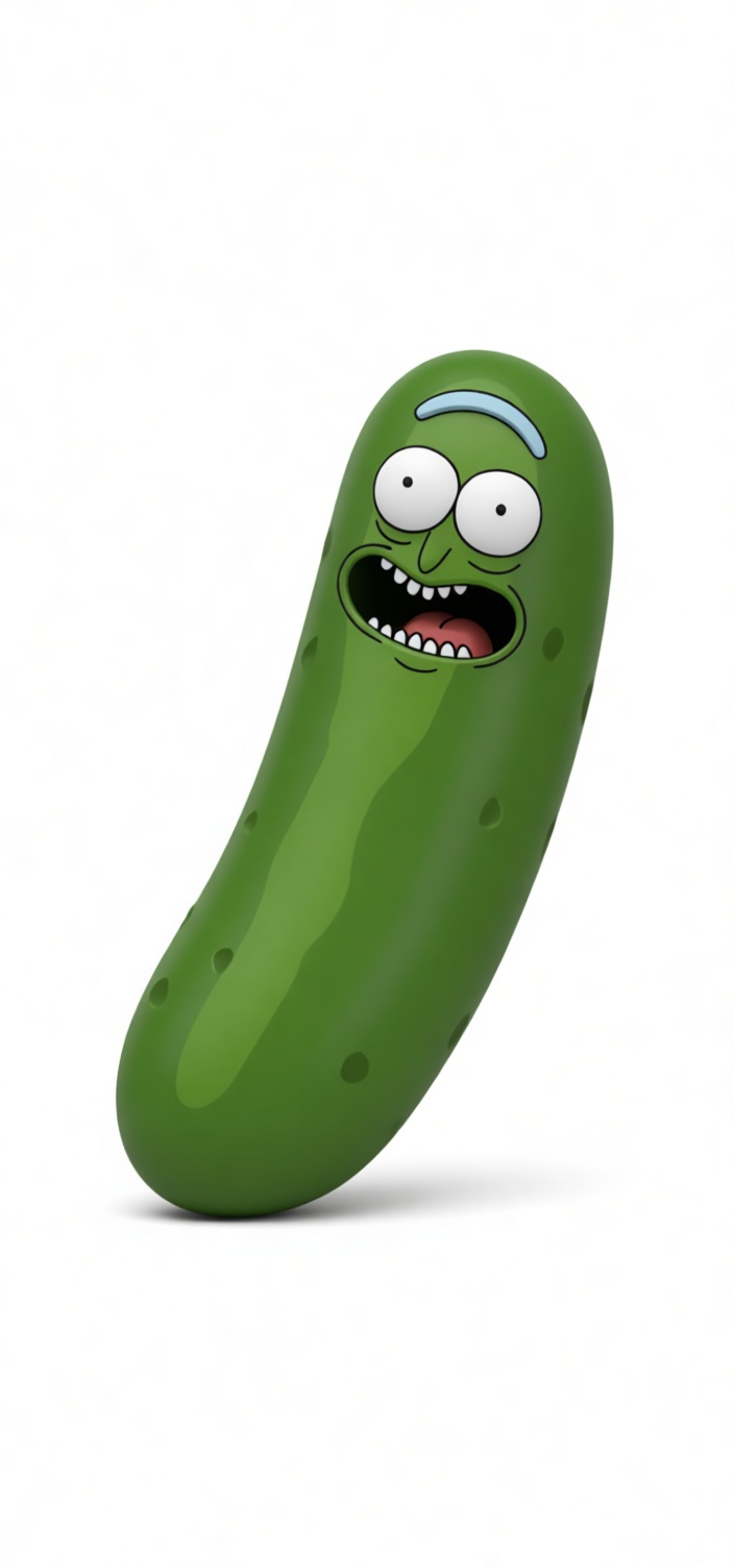 Pickle Rick Figurine free 3D printable STL
