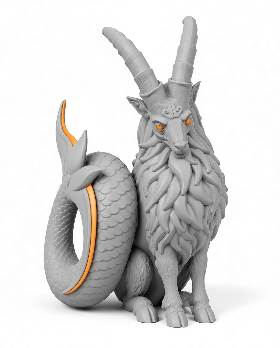 Chimera Mythical Figurine free 3D printable STL