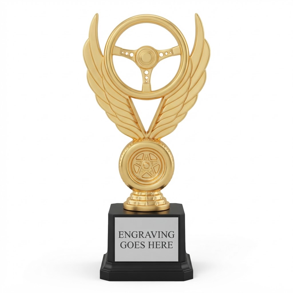 Racing Trophy Model free 3D printable STL