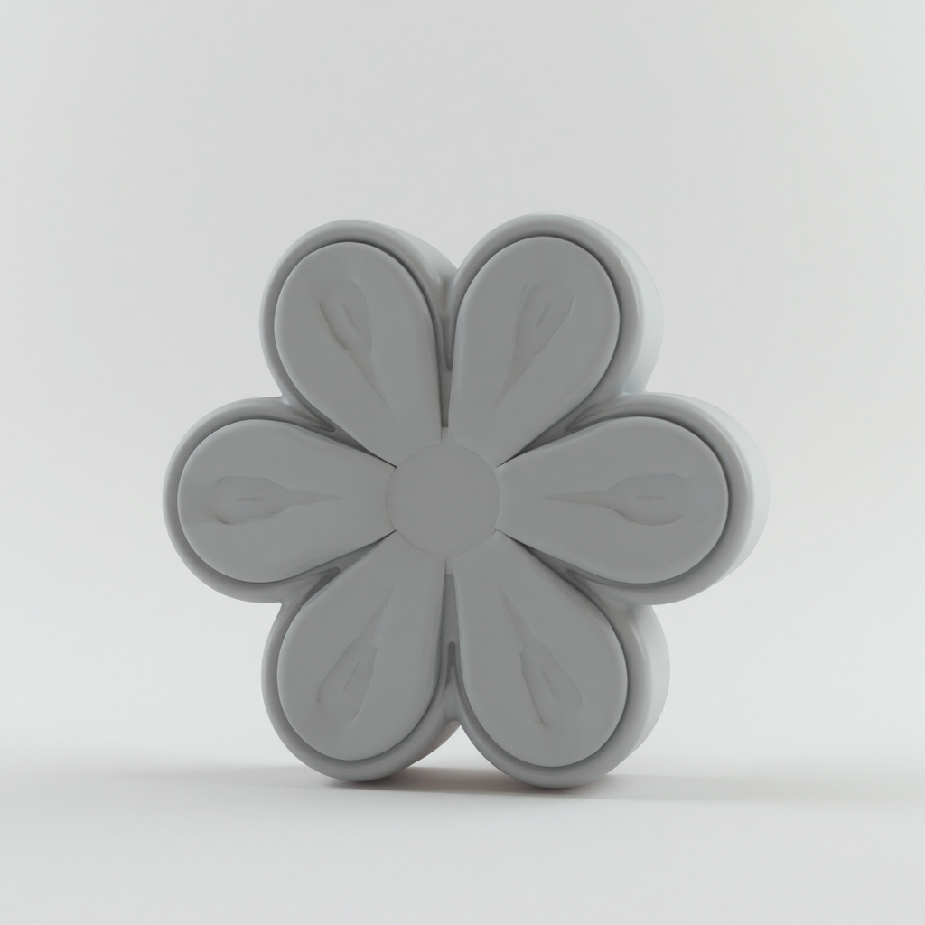 Flower Pill Container free 3D printable STL