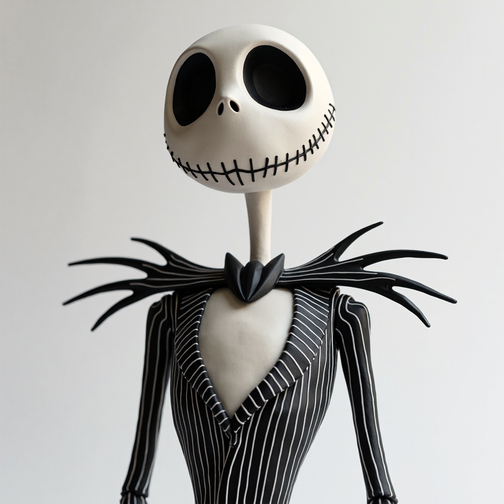 Jack Skellington Bust free 3D printable STL