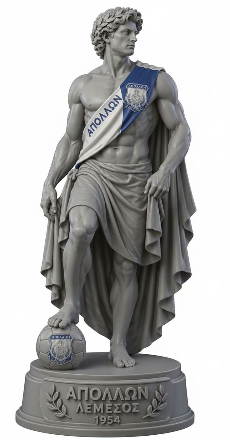 Apollo Limassol Statue free 3D printable STL