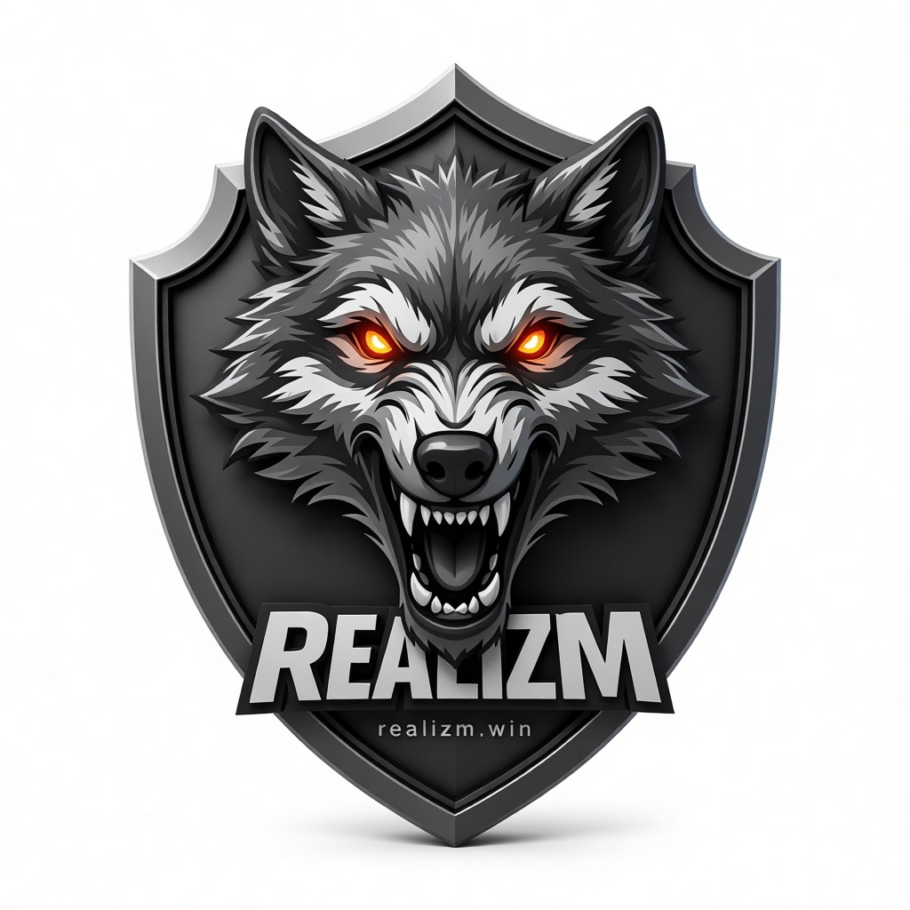 Wolf Head Shield free 3D printable STL