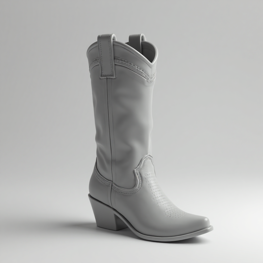 Cowboy Boot Vase free 3D printable STL