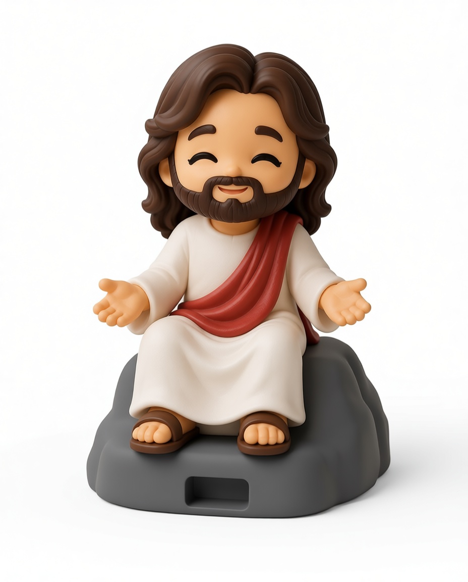Jesus Figurine free 3D printable STL