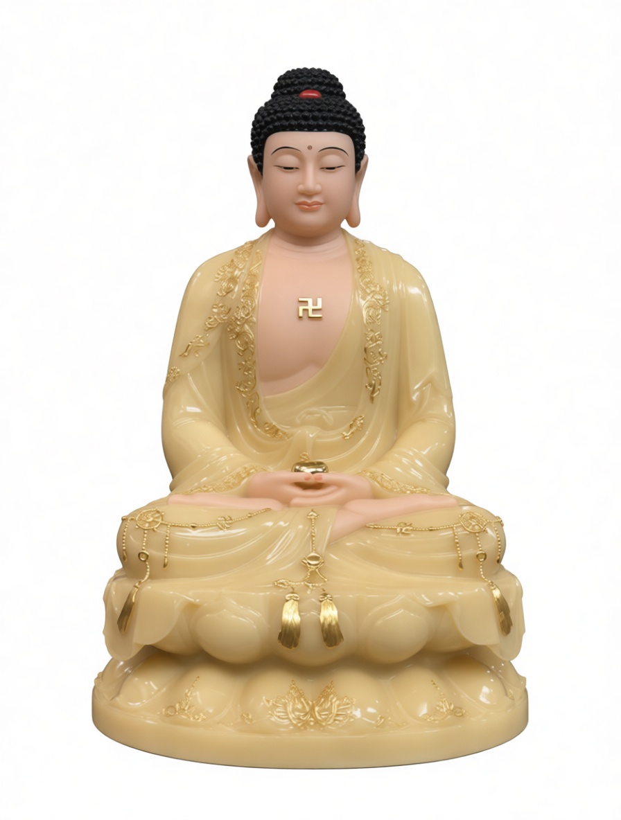 Sakyamuni Buddha Figurine free 3D printable STL