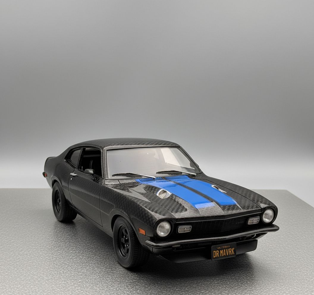 Ford Maverick Model Car free 3D printable STL