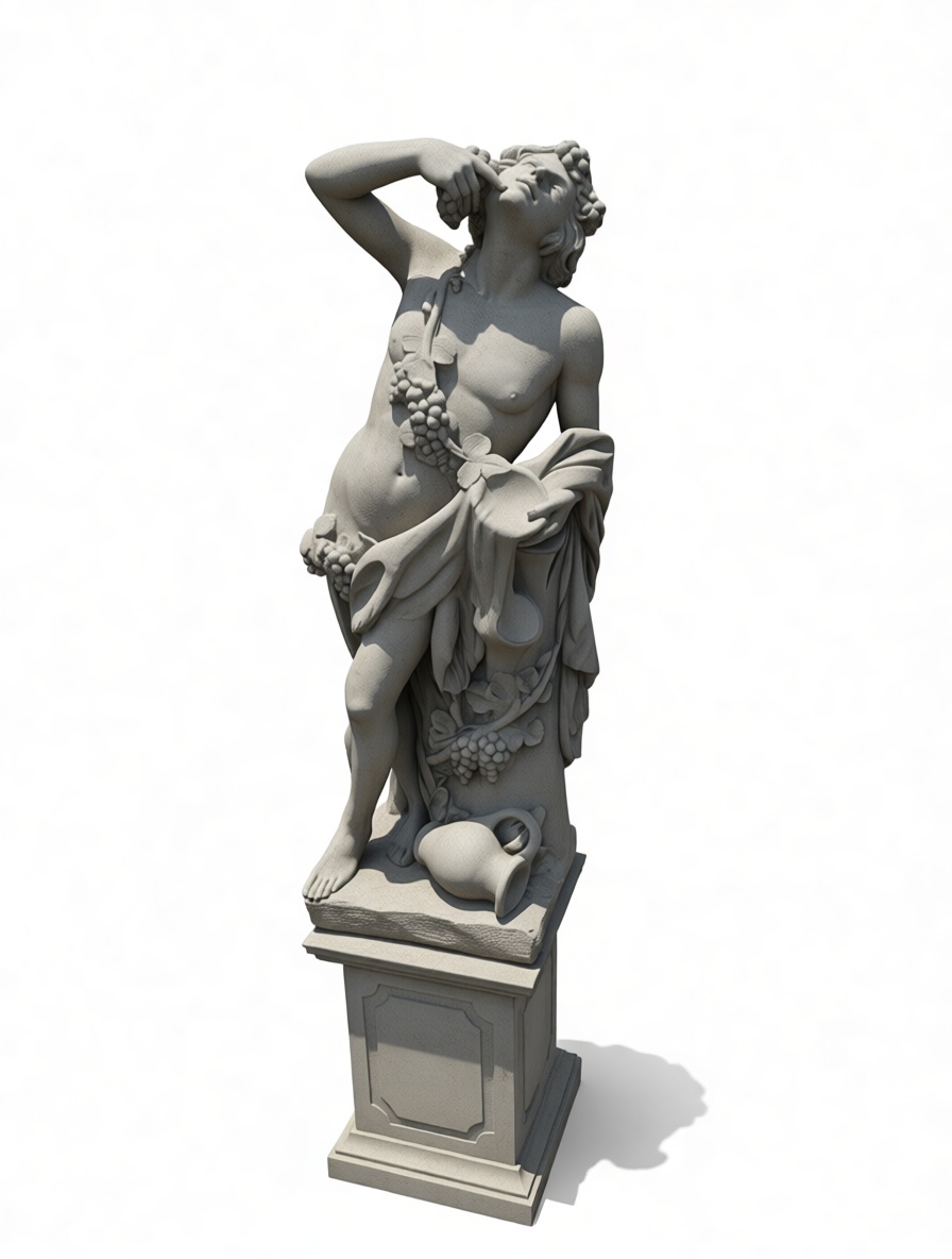 Bacchus Statue free 3D printable STL