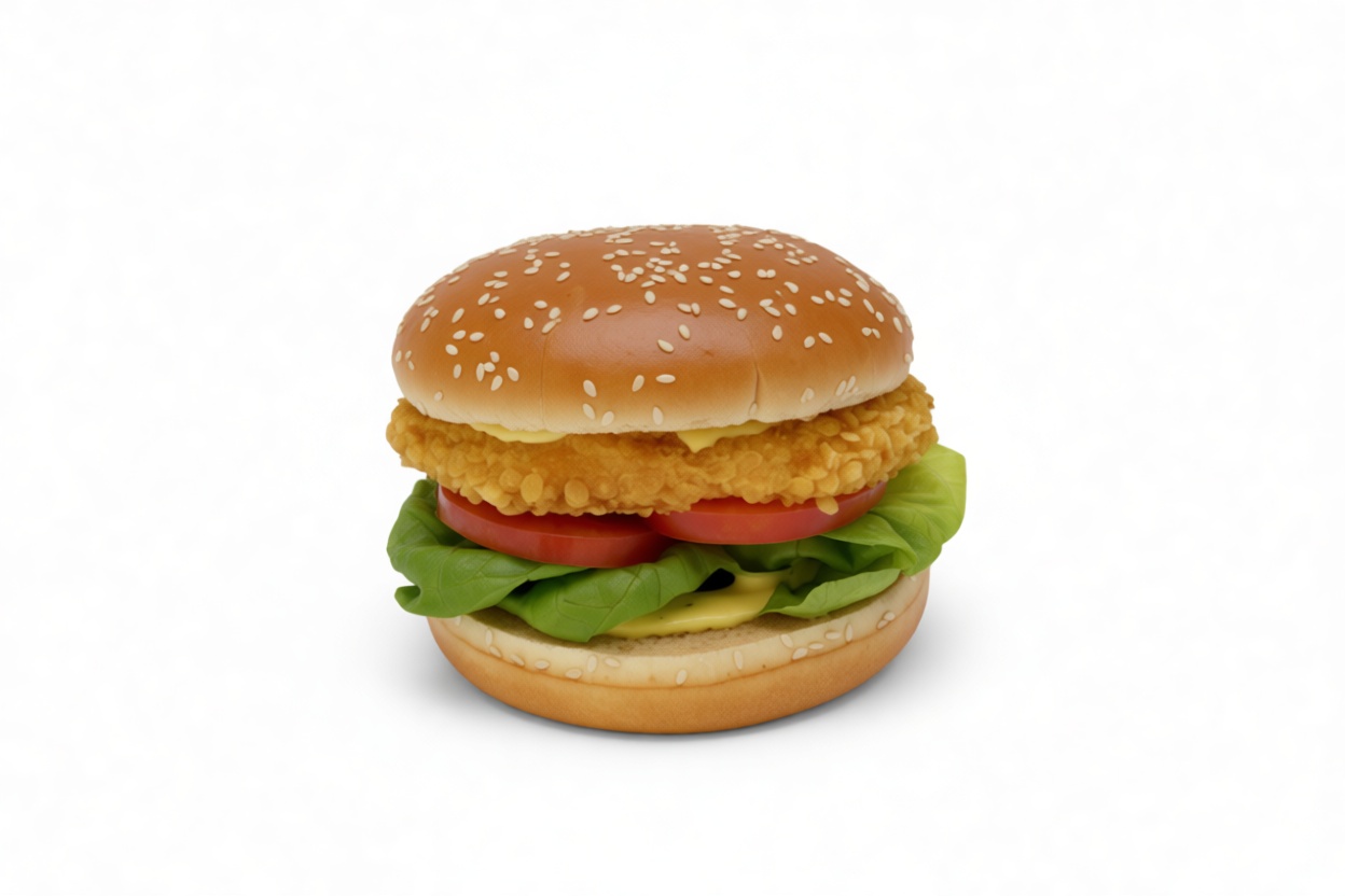 Chicken Sandwich Model free 3D printable STL