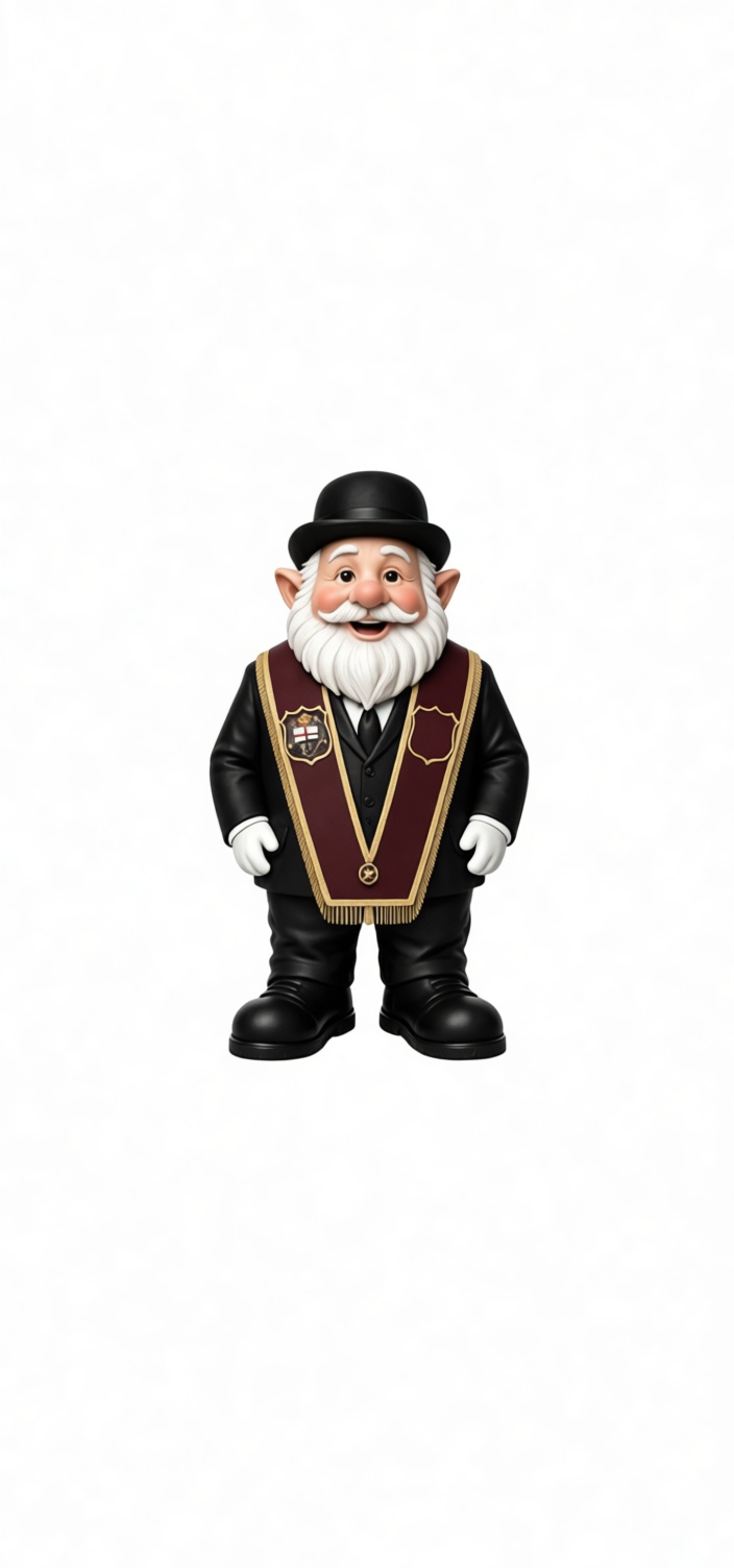 Bearded Gnome Figurine free 3D printable STL
