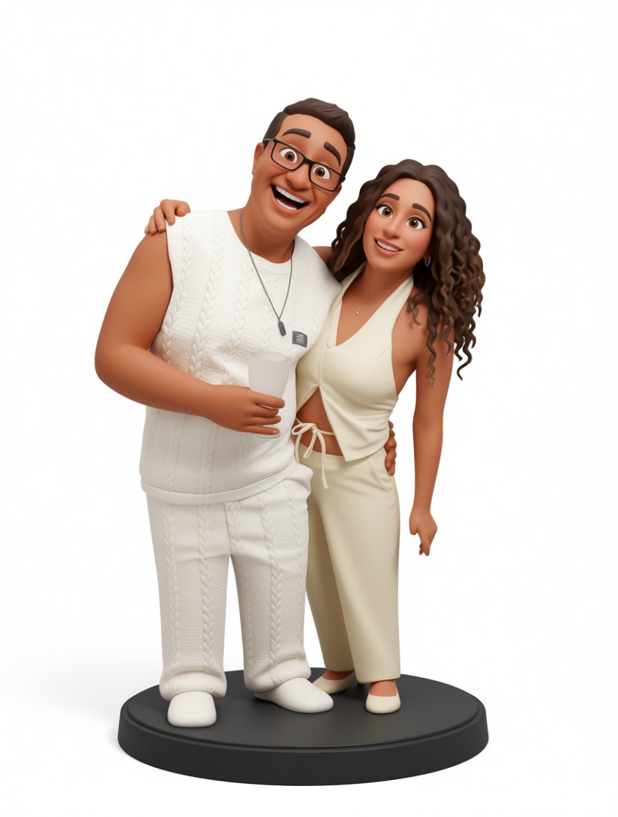 Happy Couple Figurine free 3D printable STL